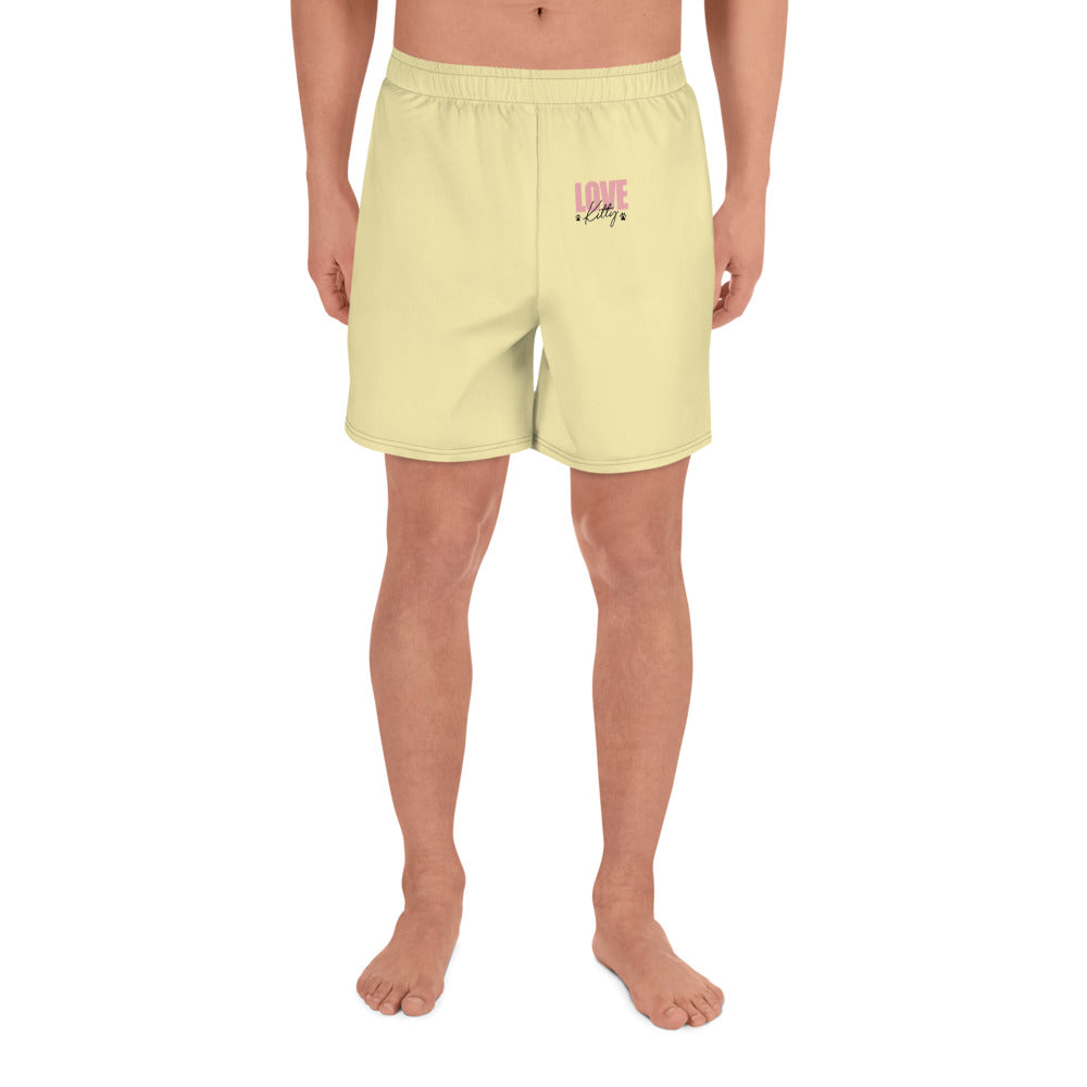 LOVE KITTY - Men's Recycled Athletic Shorts