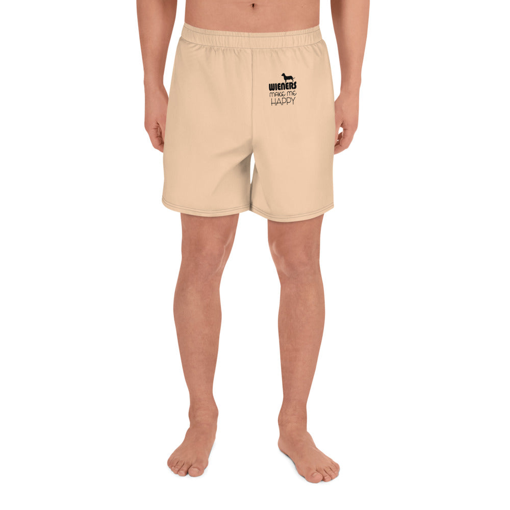 WIENERS MAKE ME HAPPY - Men's Recycled Athletic Shorts