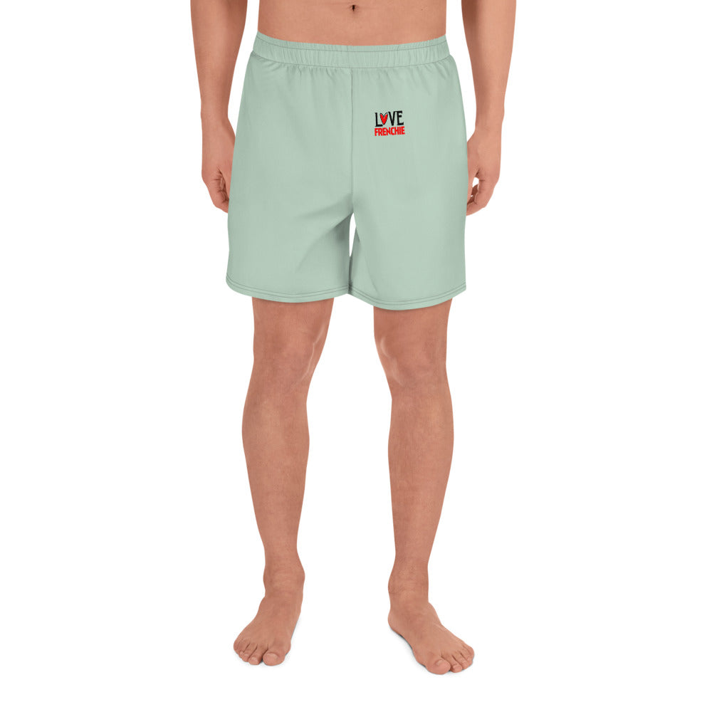 LOVE FRENCHIE - Men's Recycled Athletic Shorts