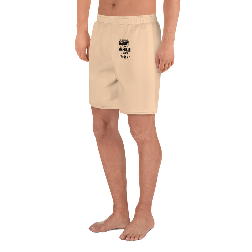 AIREDALE TERRIER - Men's Recycled Athletic Shorts