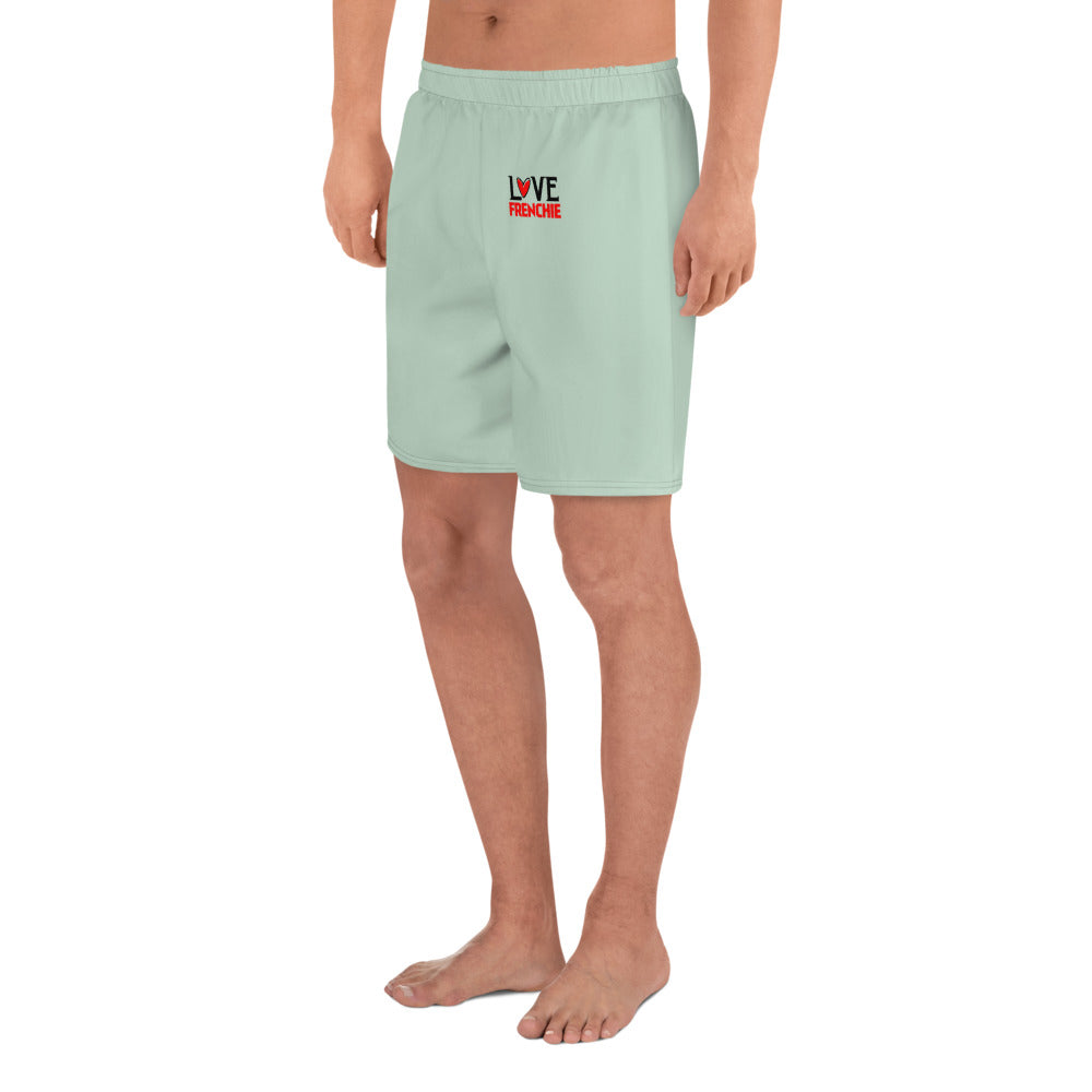 LOVE FRENCHIE - Men's Recycled Athletic Shorts