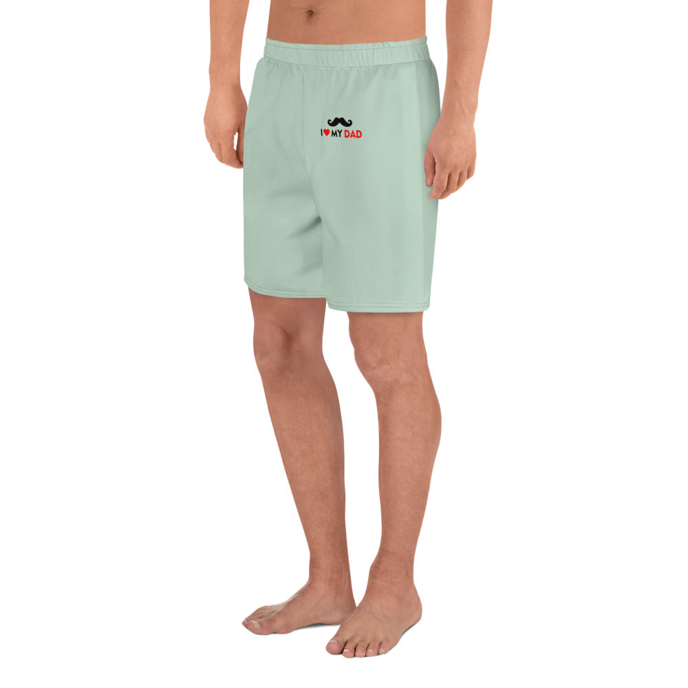 I LOVE MY DAD - Men's Recycled Athletic Shorts