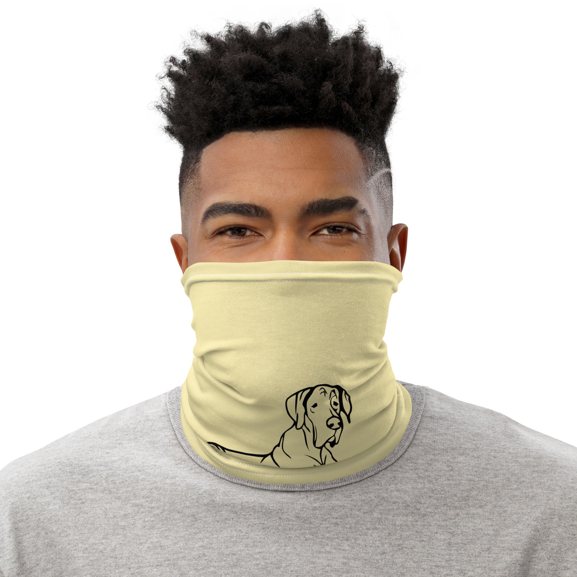 ALL YOU NEED LOVE GREAT DANE - Neck Gaiter