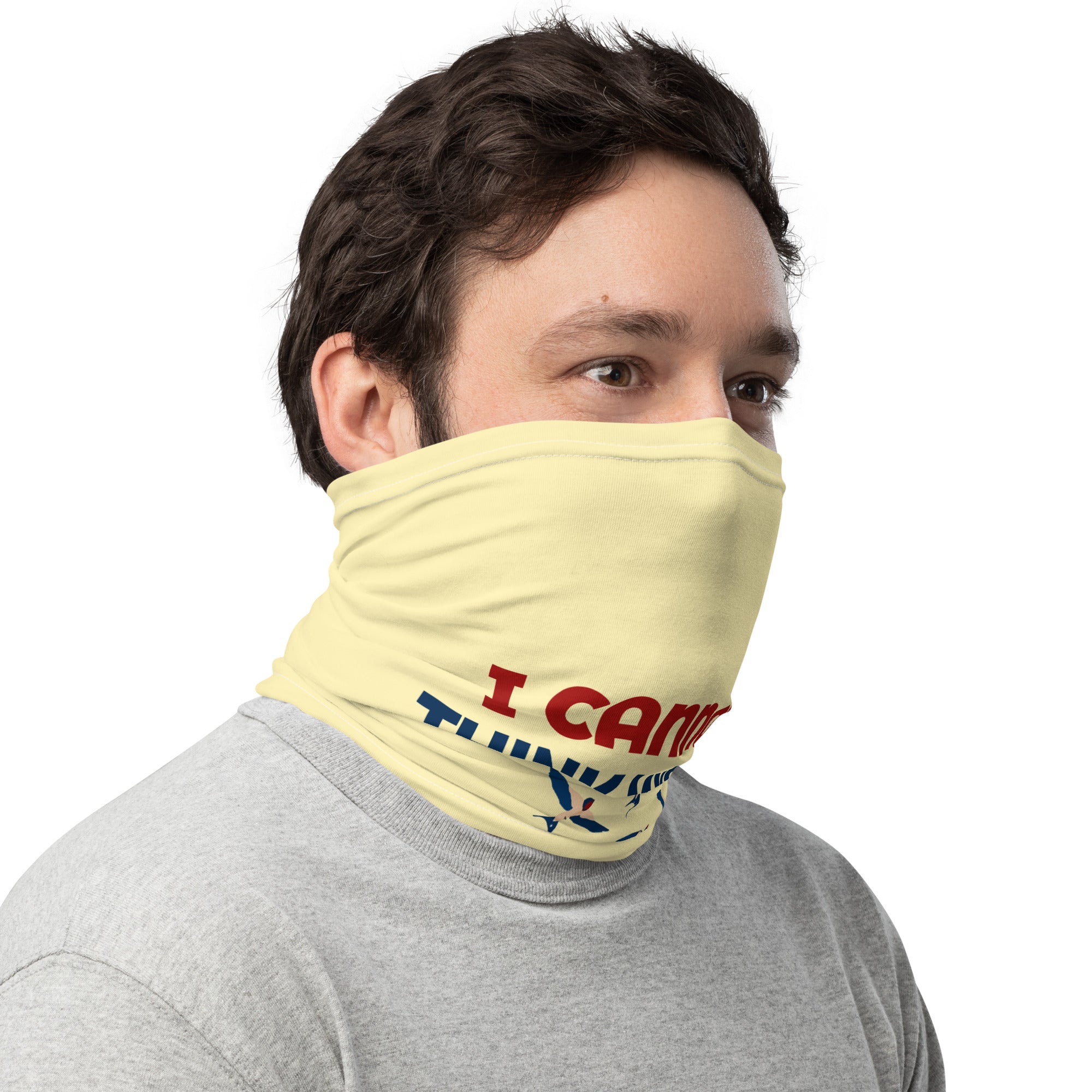 I CANNOT THINK MYSELF WITHOUT BIRDS - Neck Gaiter