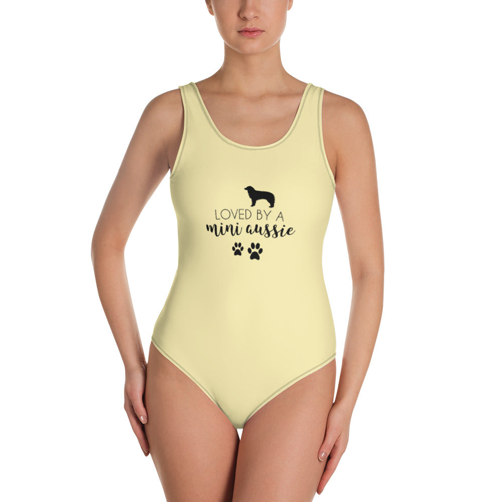 LOVED BY A MINI AUSSIE - One-Piece Swimsuit