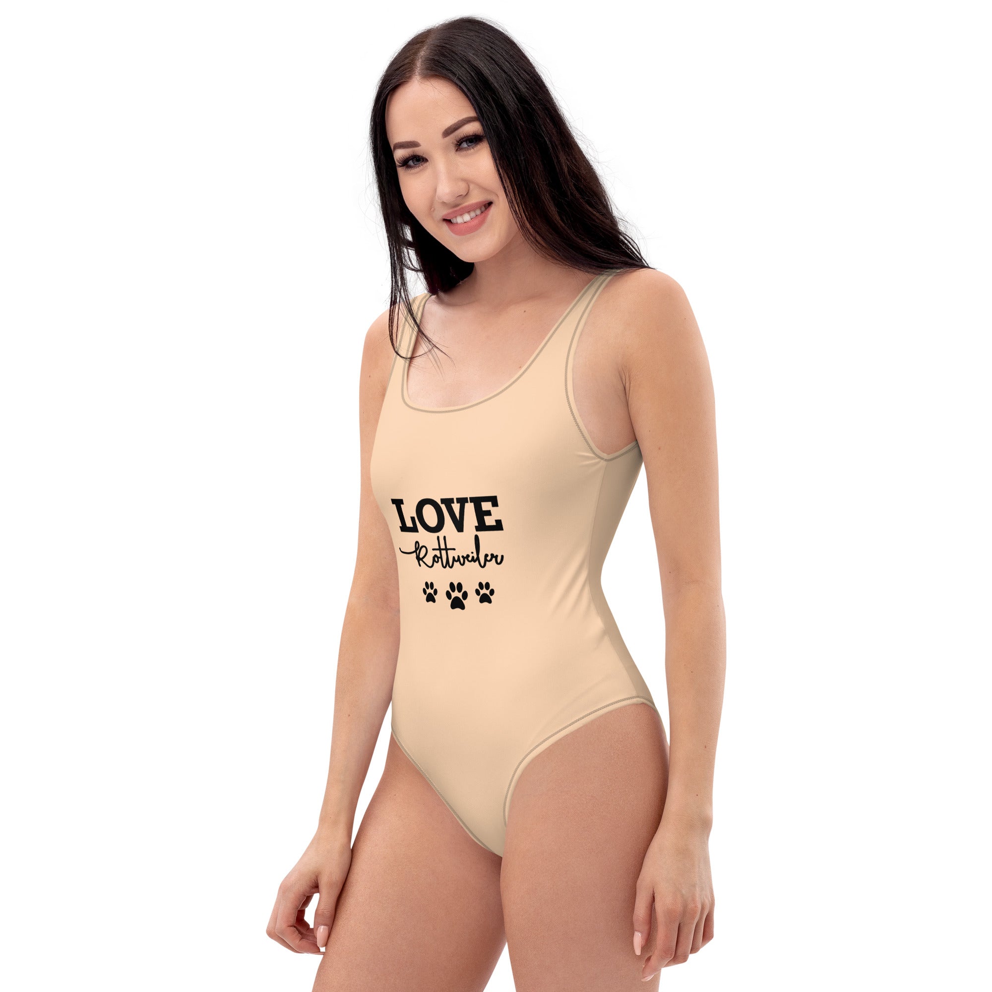 LOVE ROTTWEILER - One-Piece Swimsuit