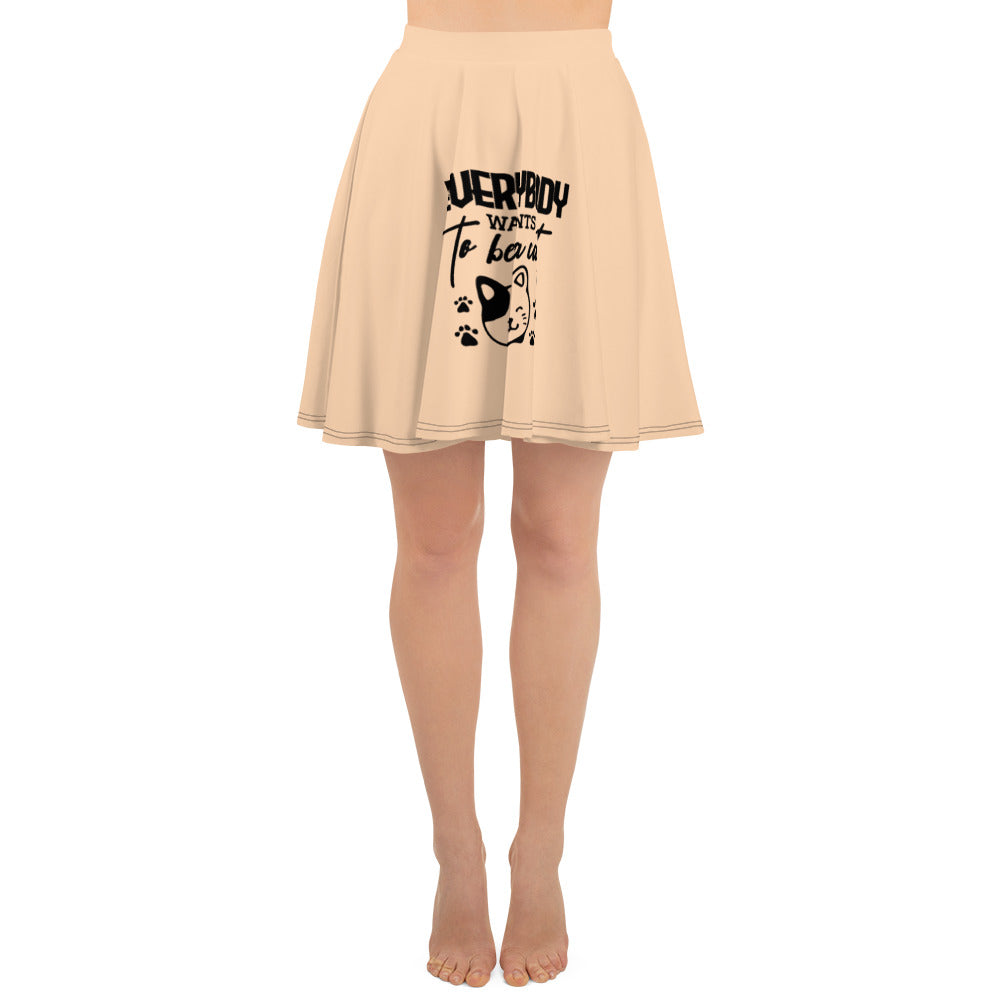 EVERYBODY WANTS TO BE A CAT - Skater Skirt