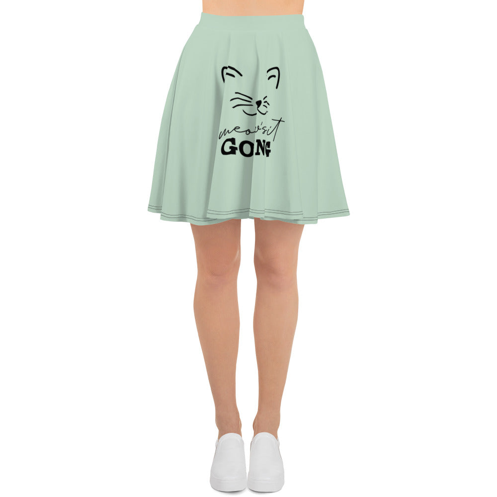 MEOW'S IT GOING - Skater Skirt