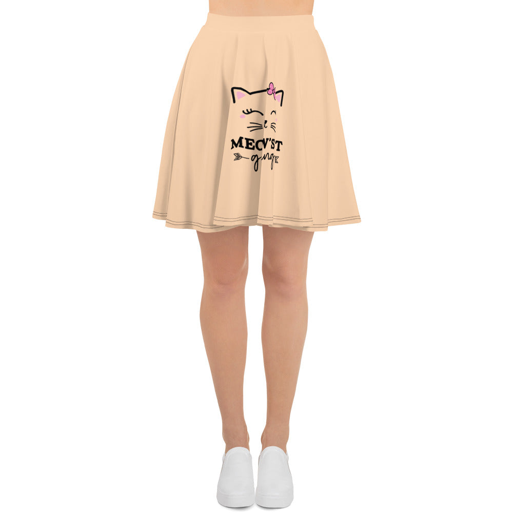 MEOW'S IT GOING - Skater Skirt