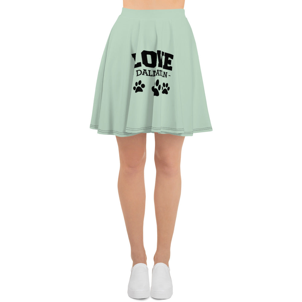 LOVE DALMATIAN - Skater Skirt
