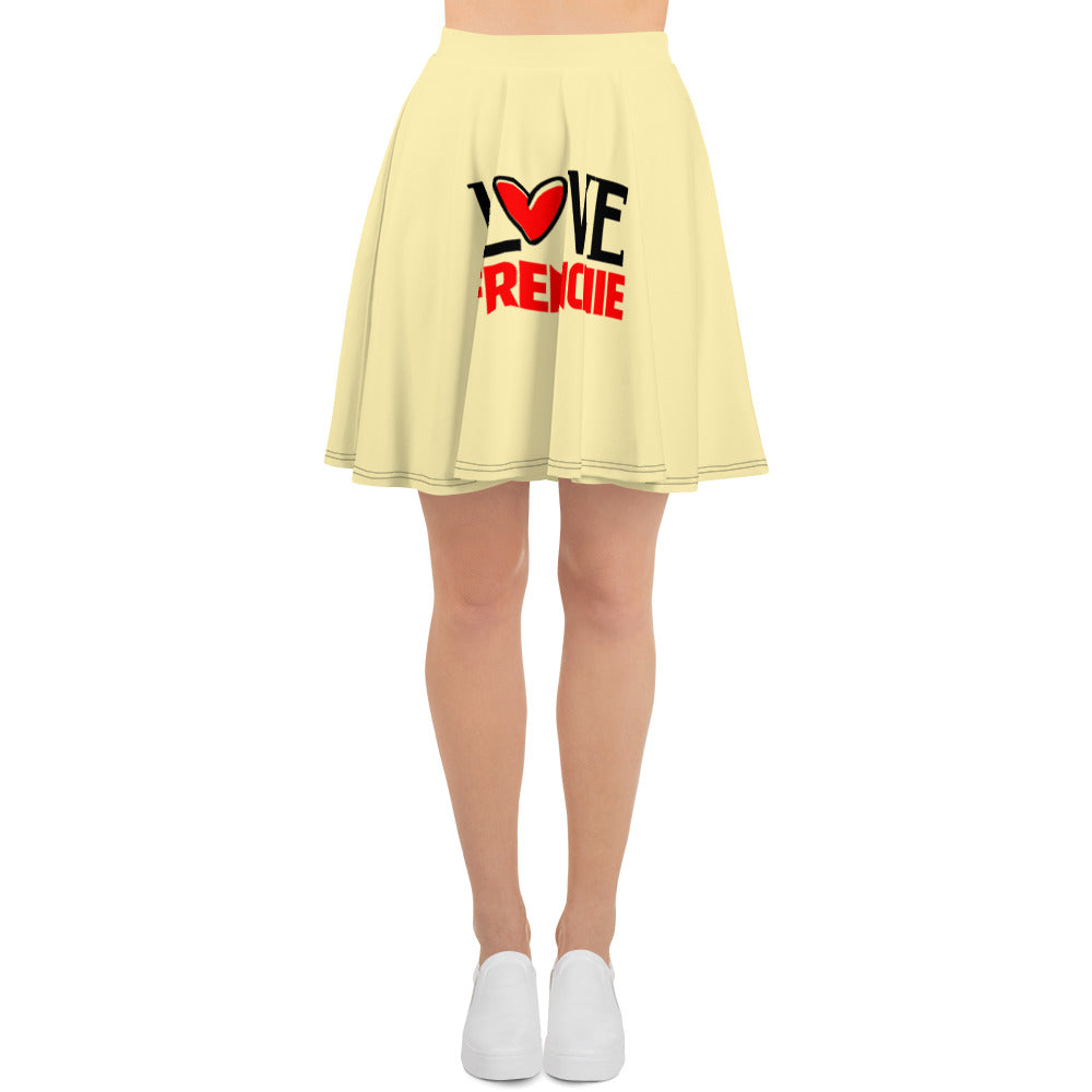 LOVE FRENCHIE - Skater Skirt