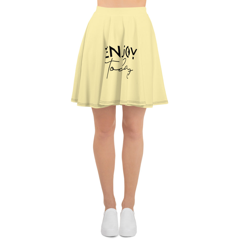 ENJOY TODAY - Skater Skirt