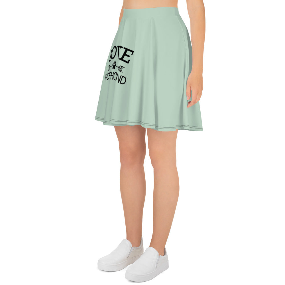 LOVE WOLFHOUND - Skater Skirt