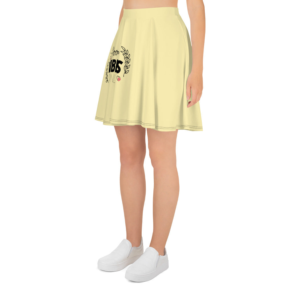 GOOD VIBES ONLY - Skater Skirt