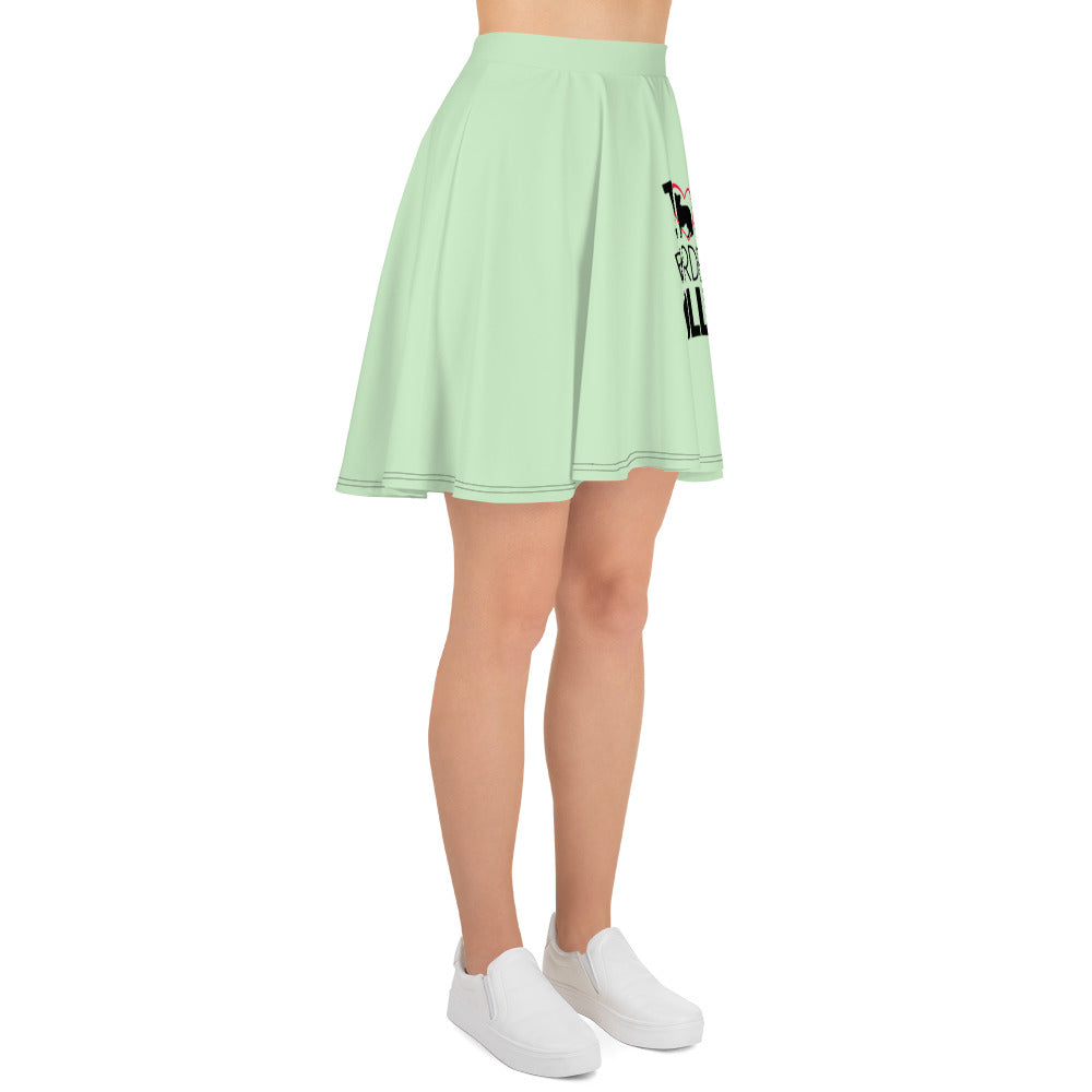 I LOVE MY BORDER COLLIE - Skater Skirt