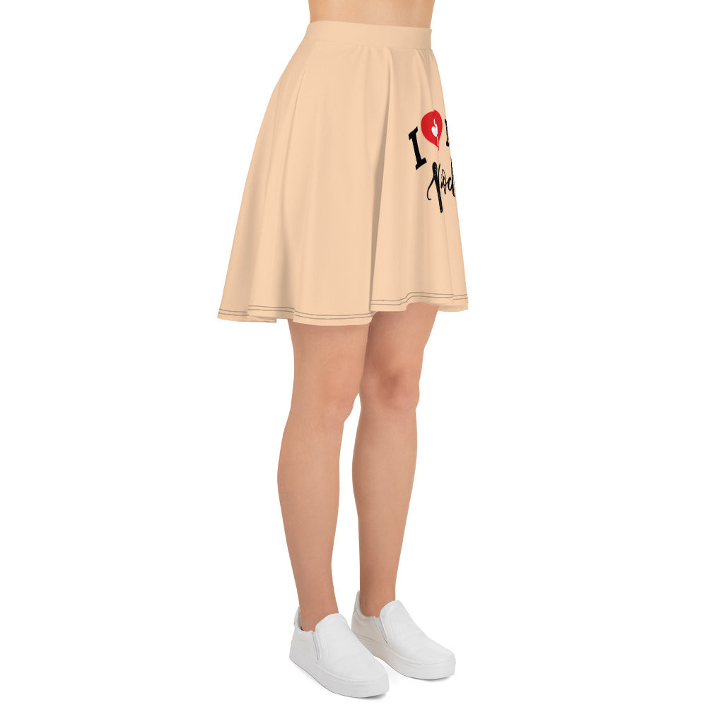 I LOVE MY POODLE - Skater Skirt