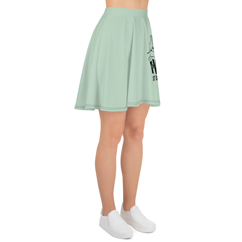 ALL YOU NEED LOVE GREAT DANE - Skater Skirt