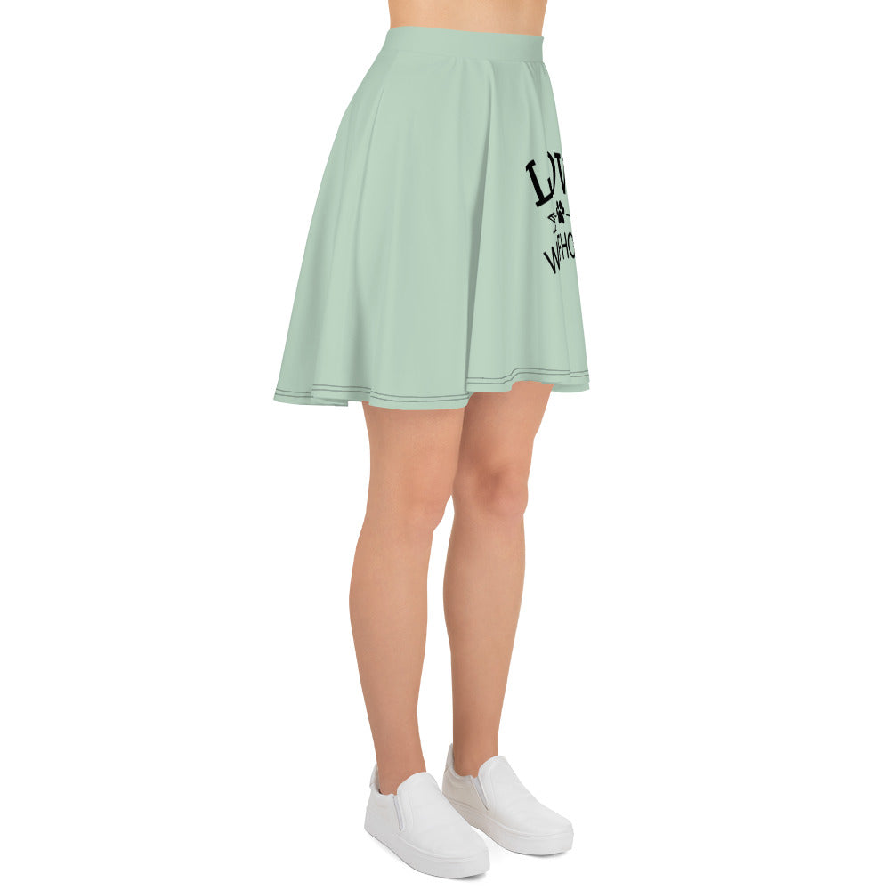 LOVE WOLFHOUND - Skater Skirt