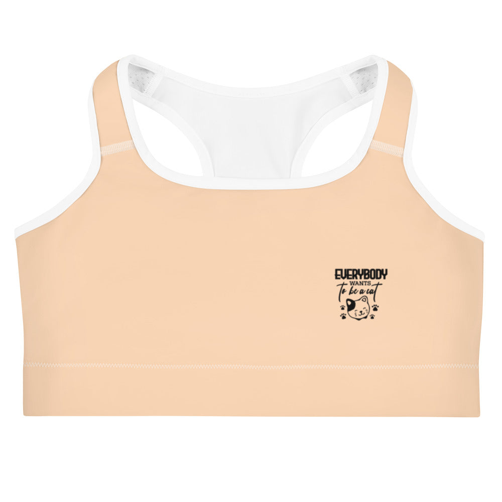 EVERYBODY WANTS TO BE A CAT - Sports bra