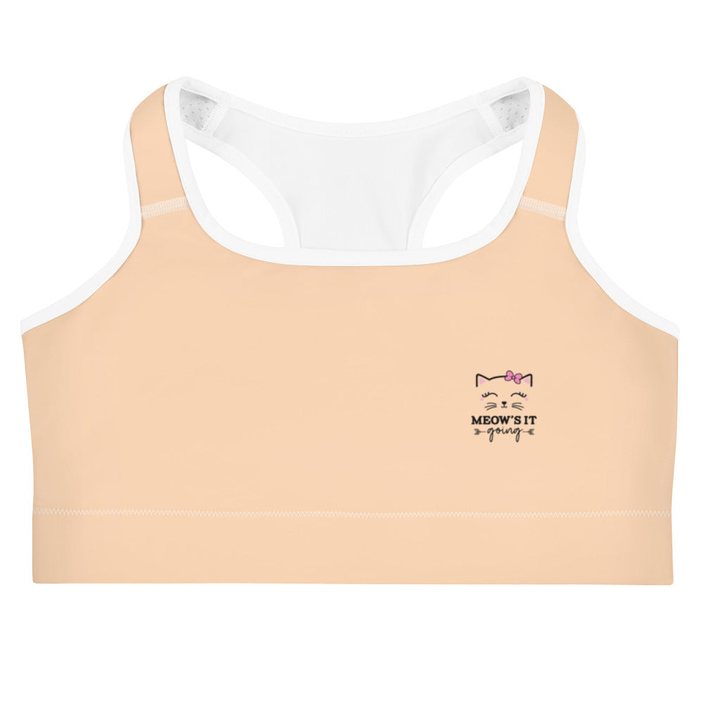 MEOW'S IT GOING - Sports bra