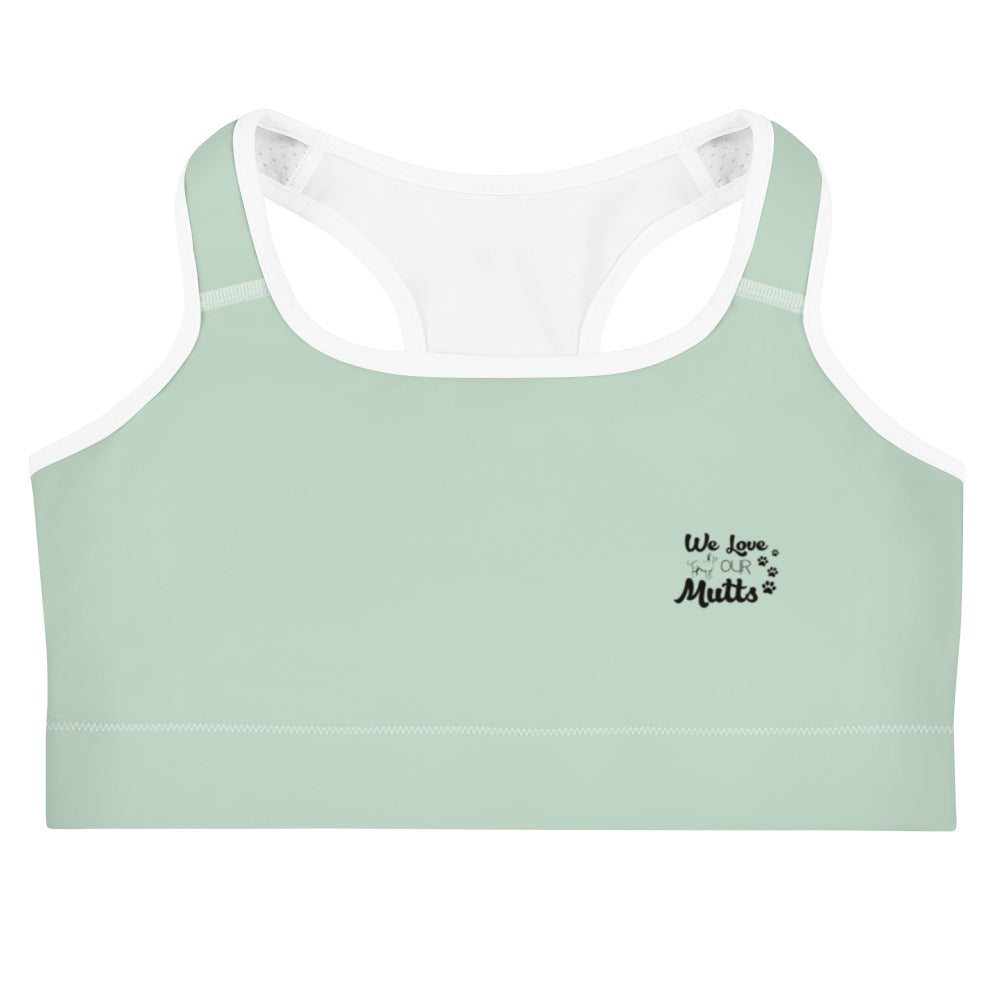 WE LOVE OUR MUTTS - Sports bra