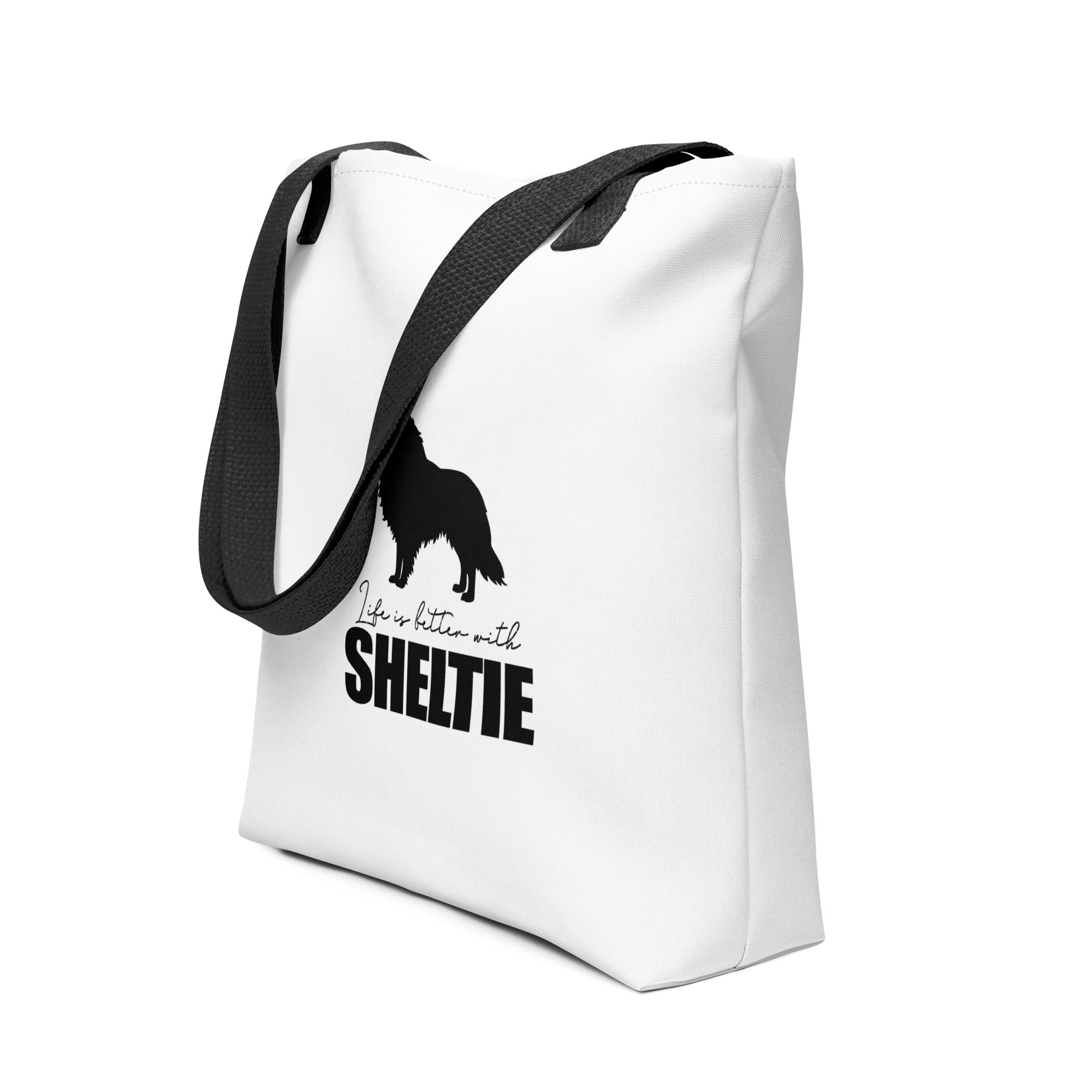 LIFE IS BETTER WITH SHELTIE - Tote bag