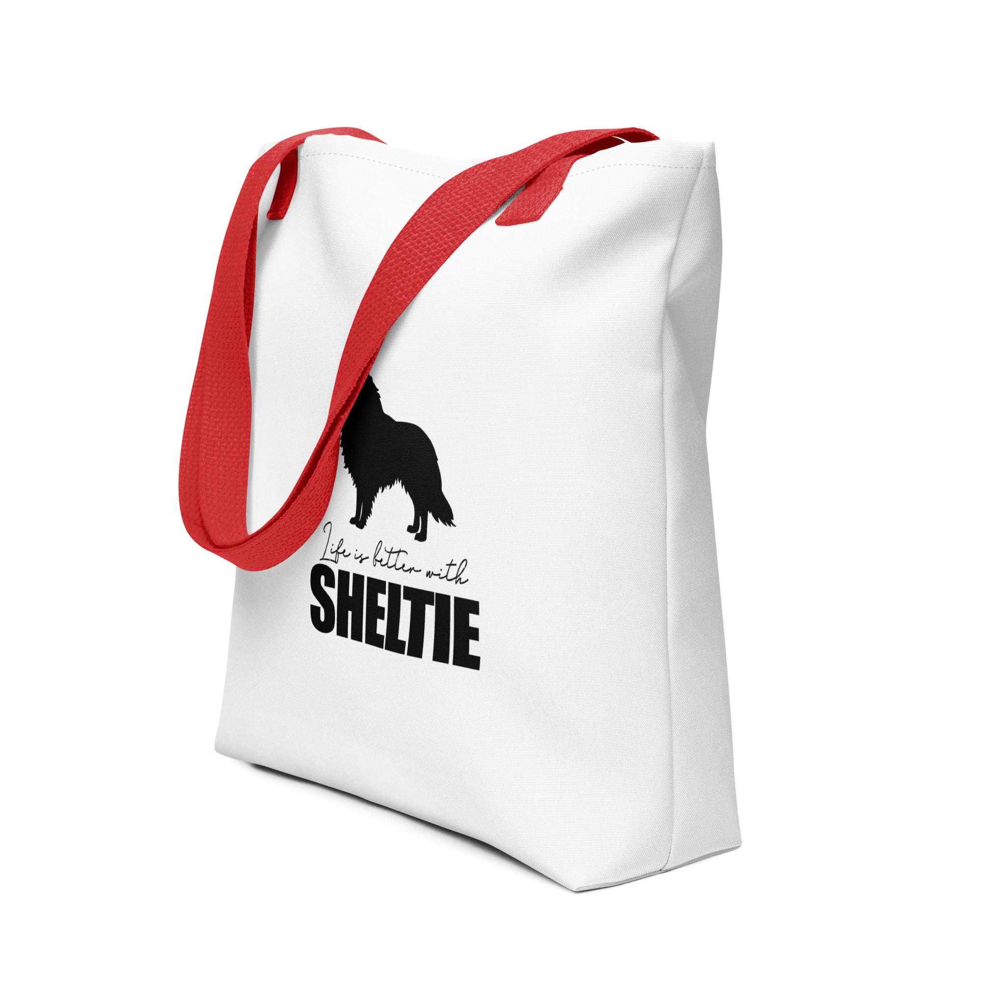 LIFE IS BETTER WITH SHELTIE - Tote bag