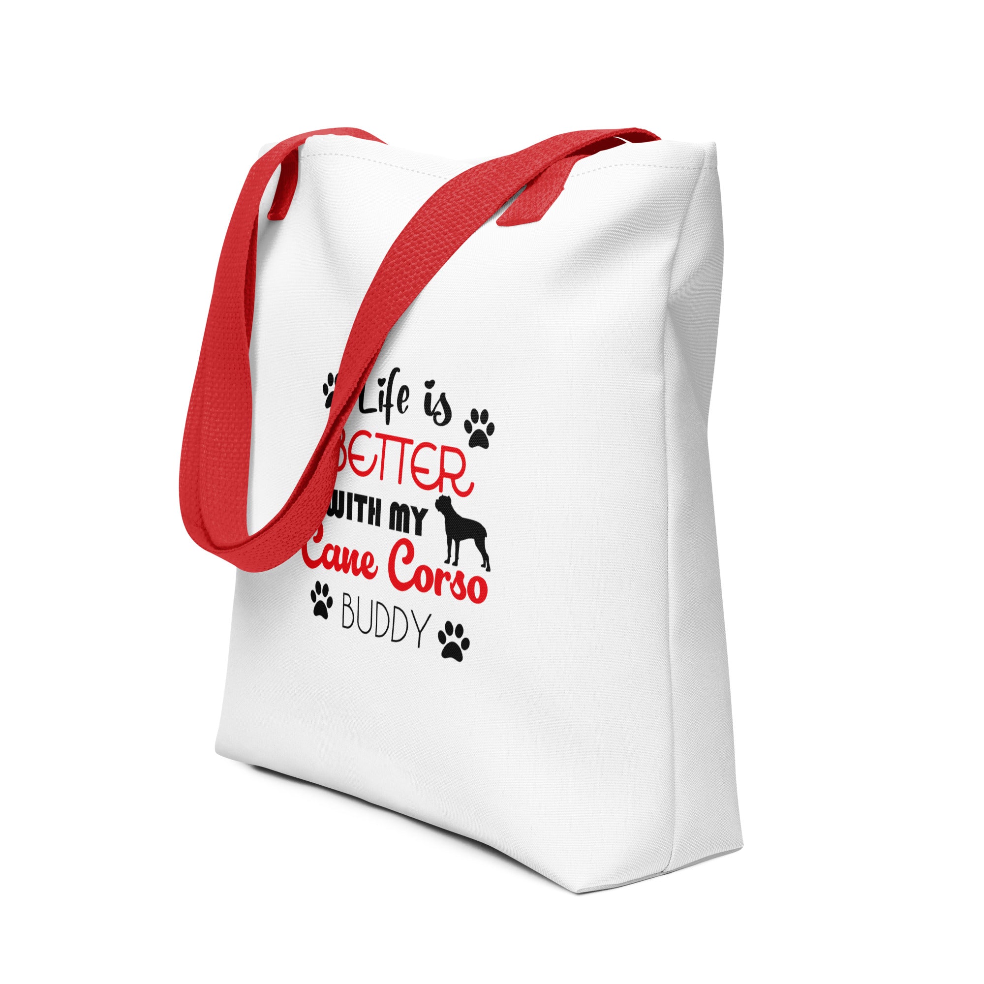 LIFE IS BETTER WITH MY CANE CORSO - Tote bag