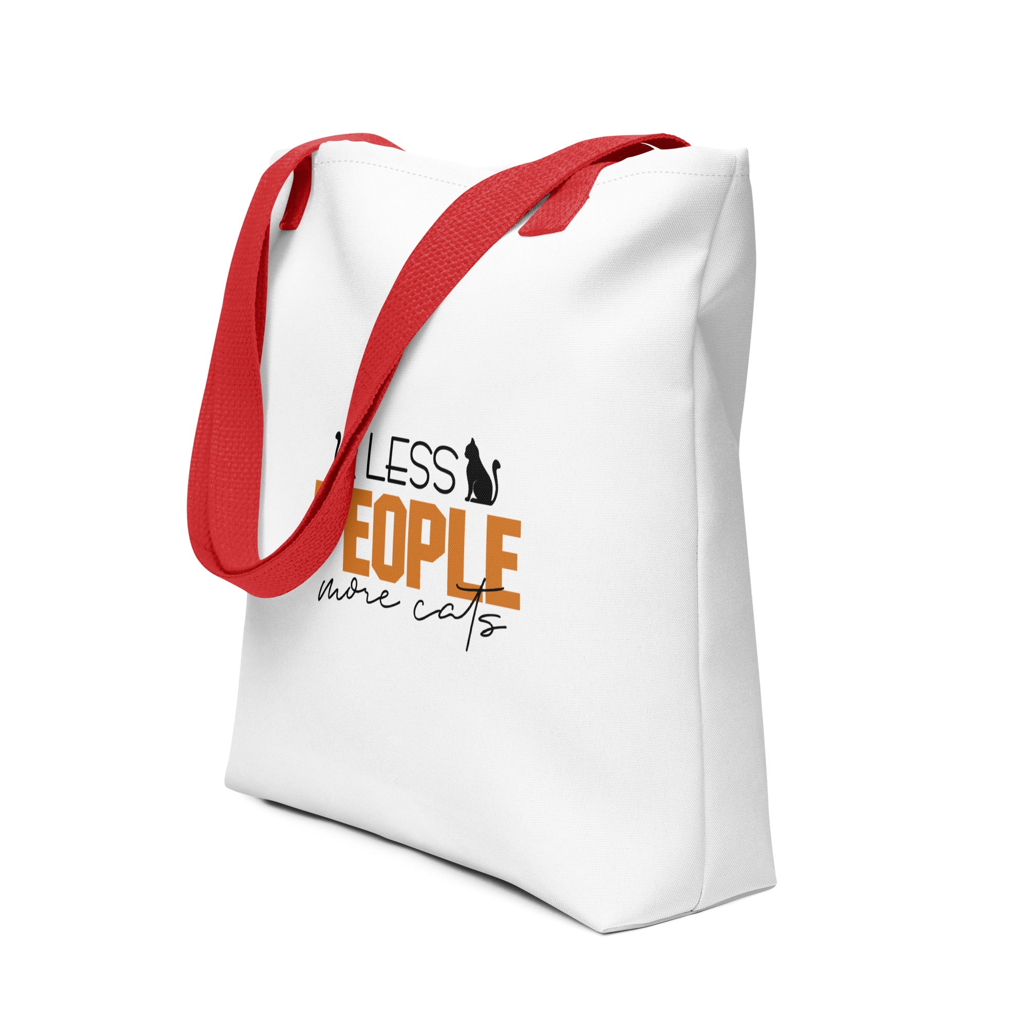 LESS PEOPLE MORE CATS - Tote bag