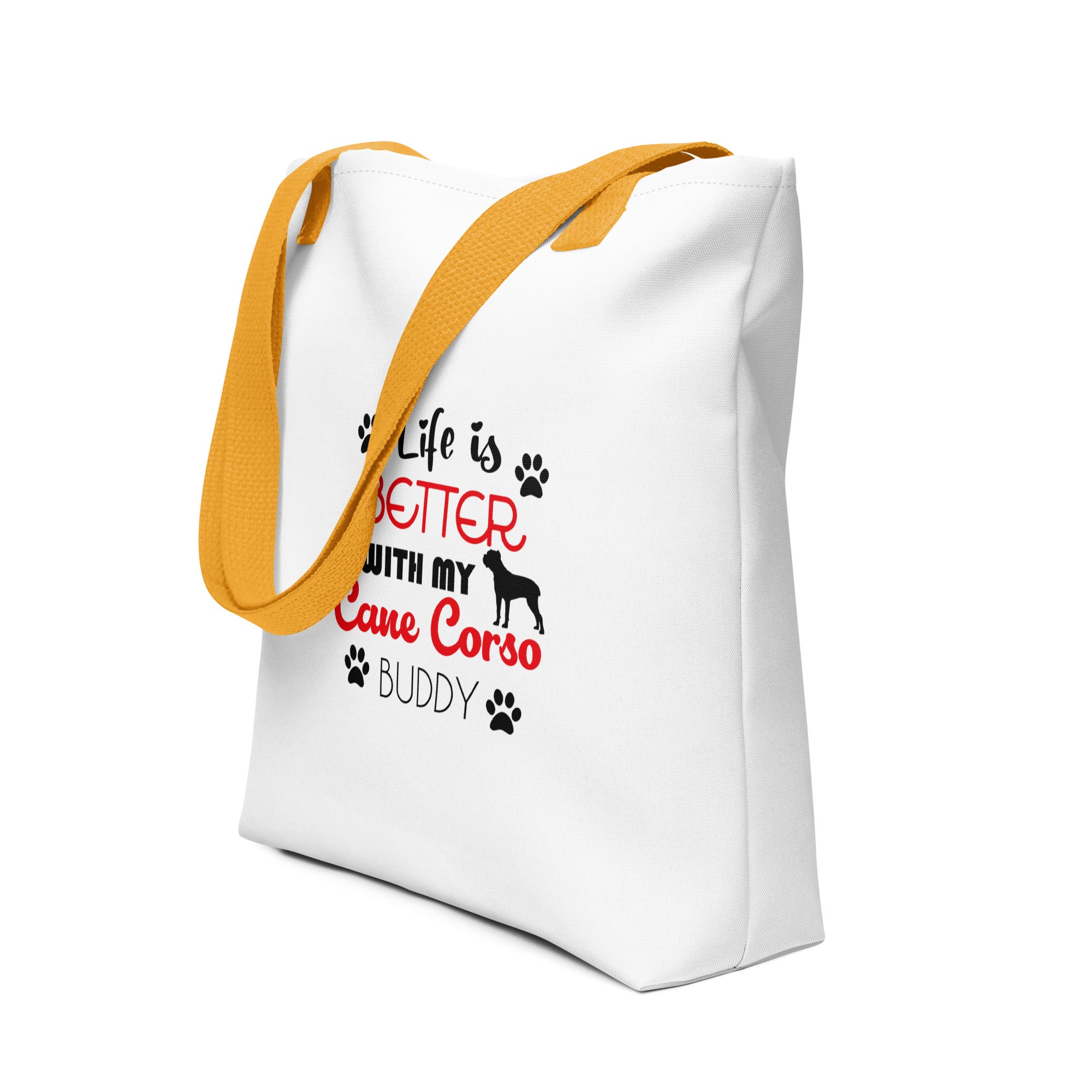 LIFE IS BETTER WITH MY CANE CORSO - Tote bag