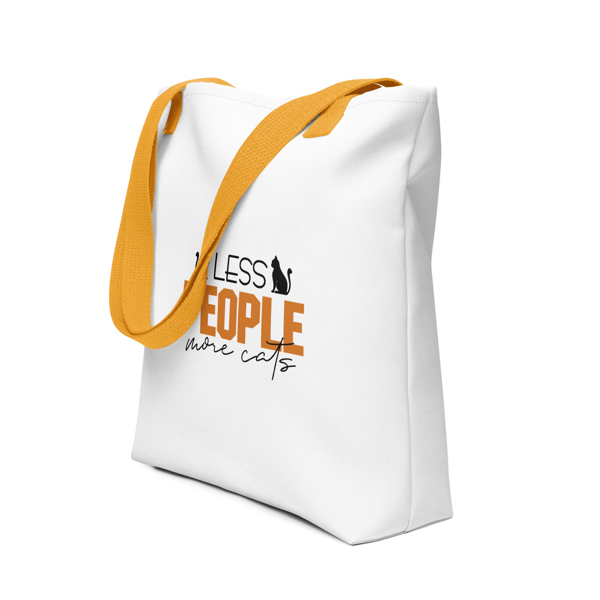 LESS PEOPLE MORE CATS - Tote bag