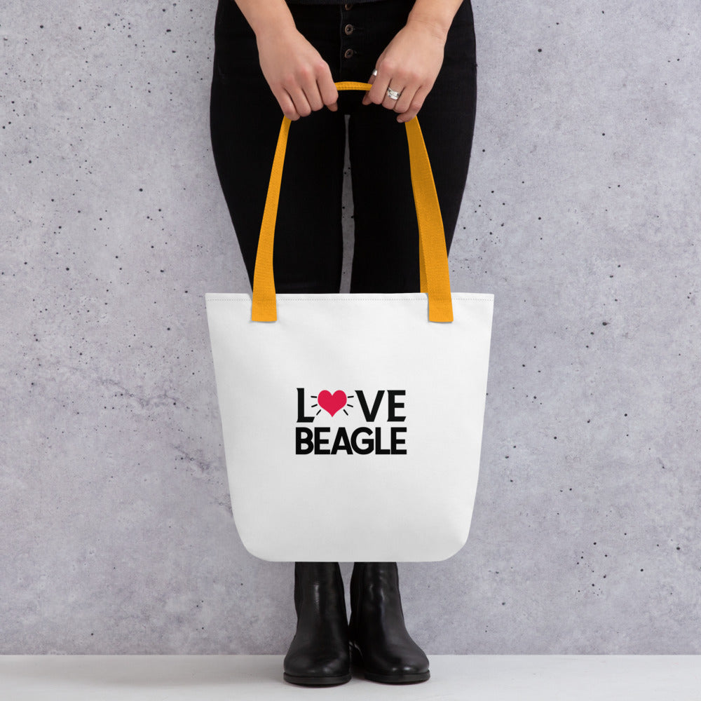 LOVE BEAGLE - Tote bag