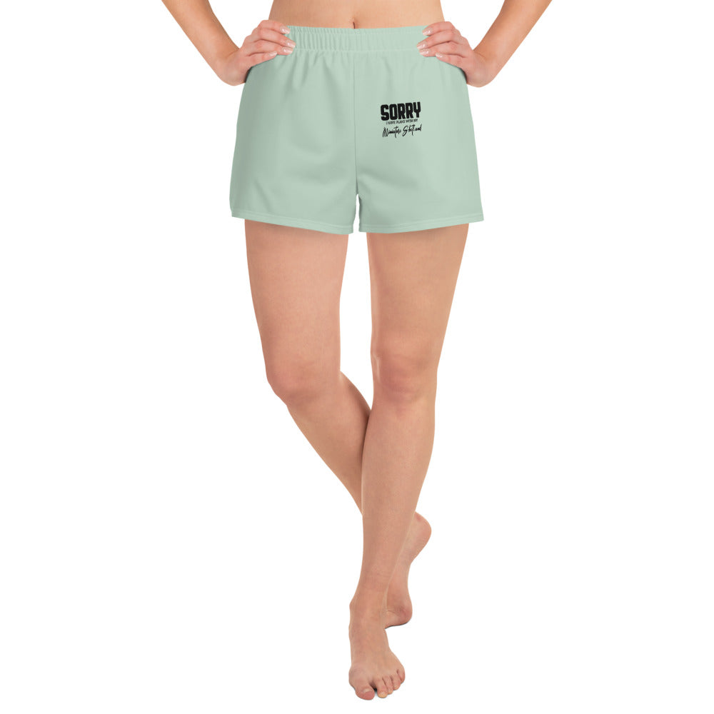 MINIATURE SHETLAND - Women’s Recycled Athletic Shorts