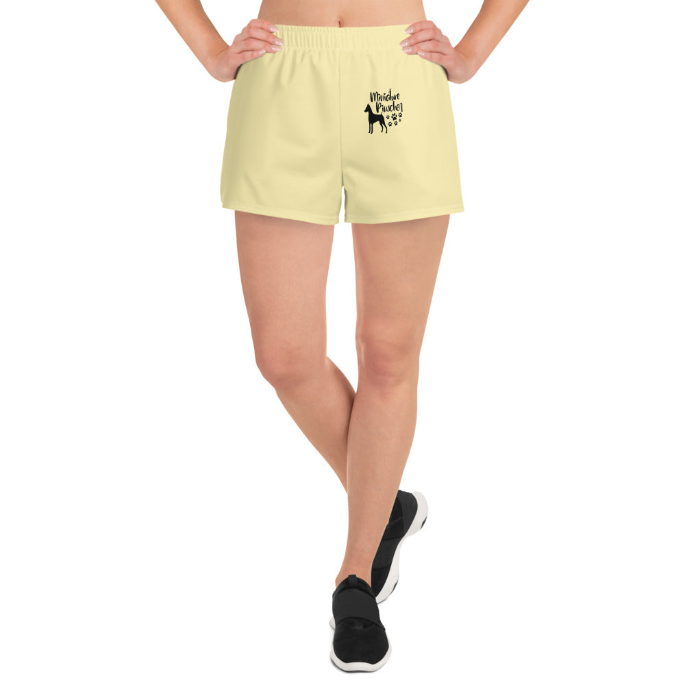 MINIATURE PINSCHER - Women’s Recycled Athletic Shorts