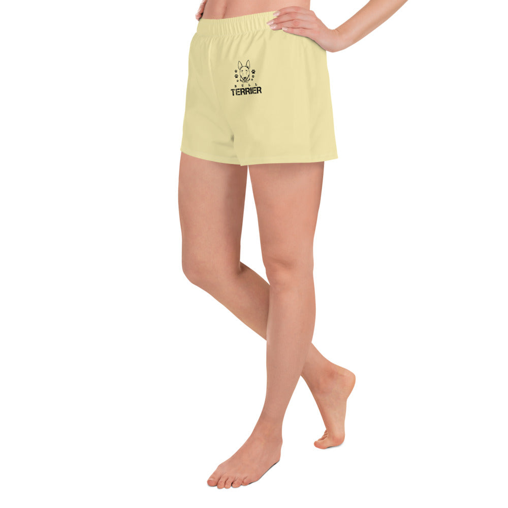 BULL TERRIER - Women’s Recycled Athletic Shorts