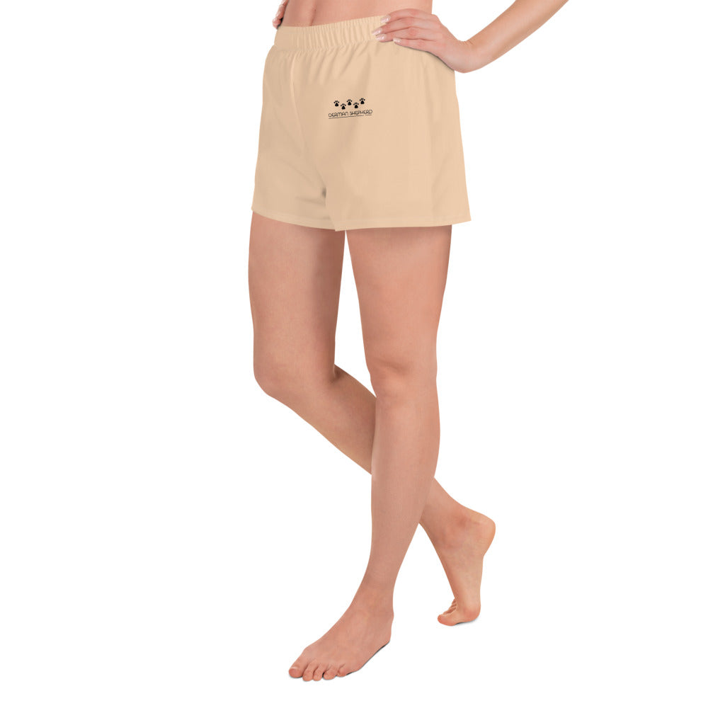 GERMAN SHEPHERD - Women’s Recycled Athletic Shorts
