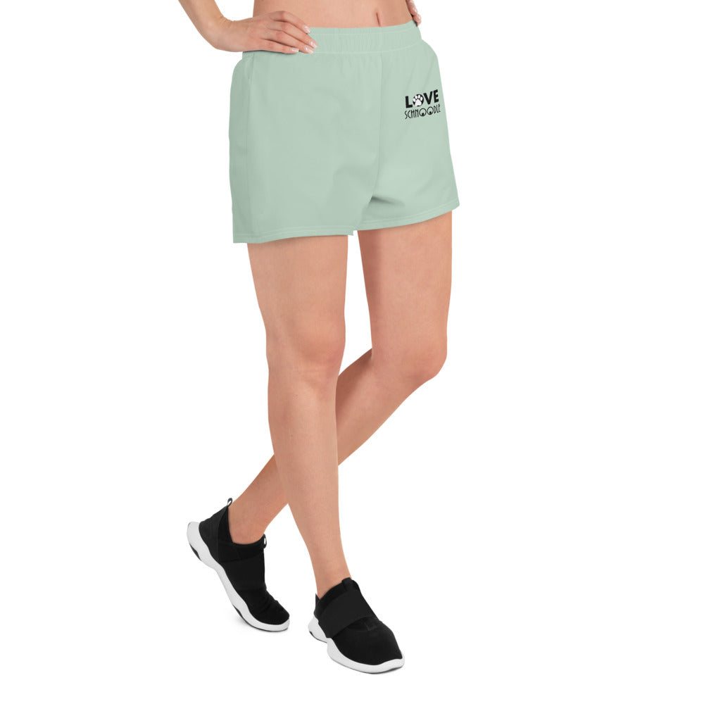 LOVE SCHNOODLE - Women’s Recycled Athletic Shorts