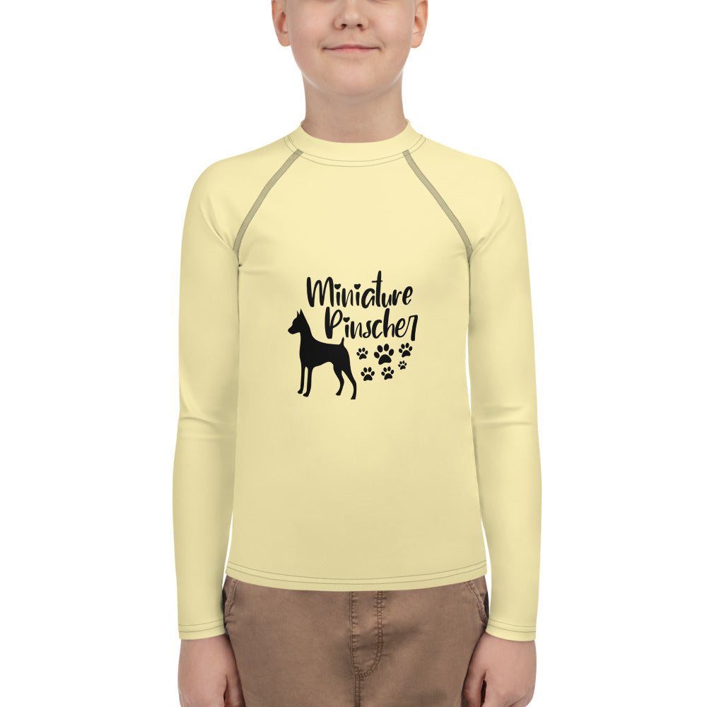 MINIATURE PINSCHER - Youth Rash Guard