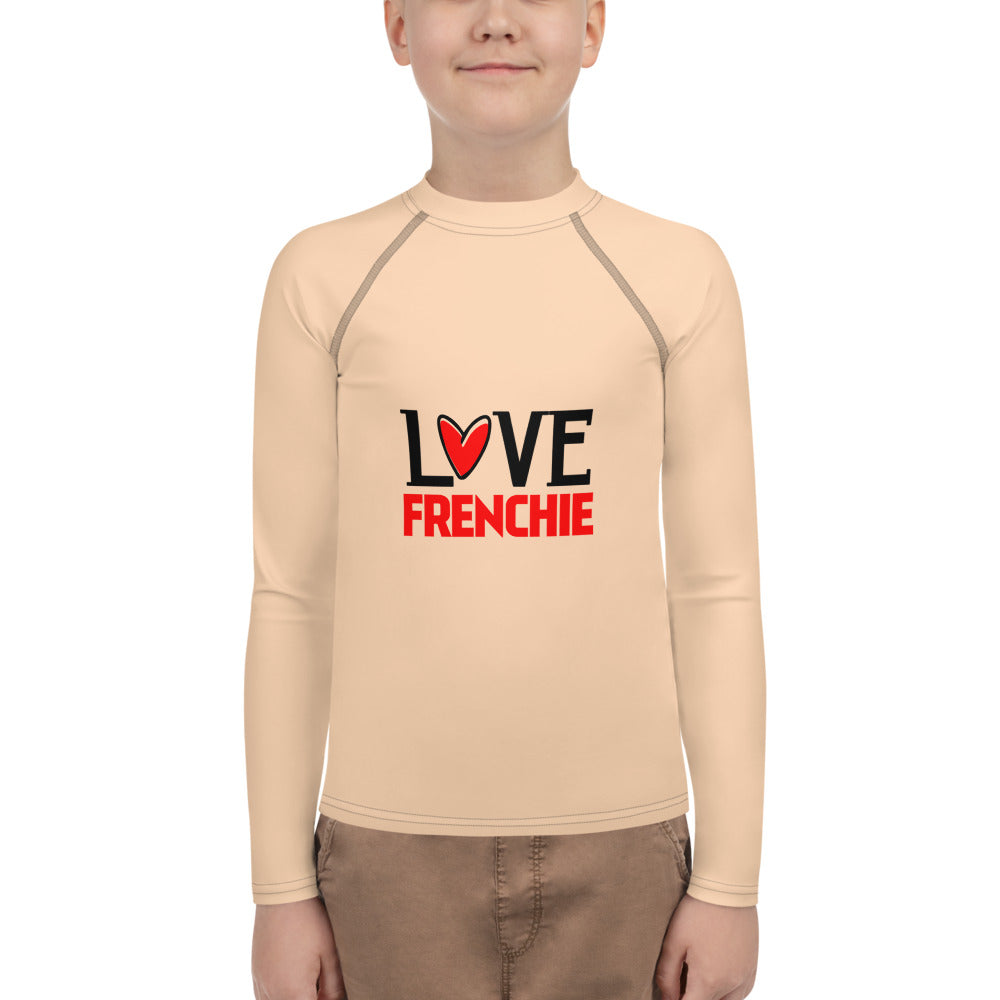 LOVE FRENCHIE - Youth Rash Guard