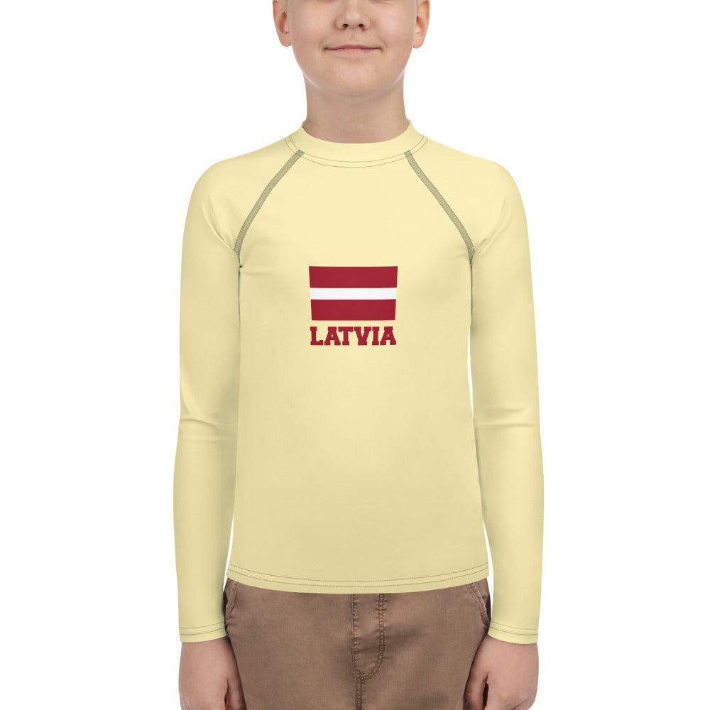 LATVIA - Youth Rash Guard