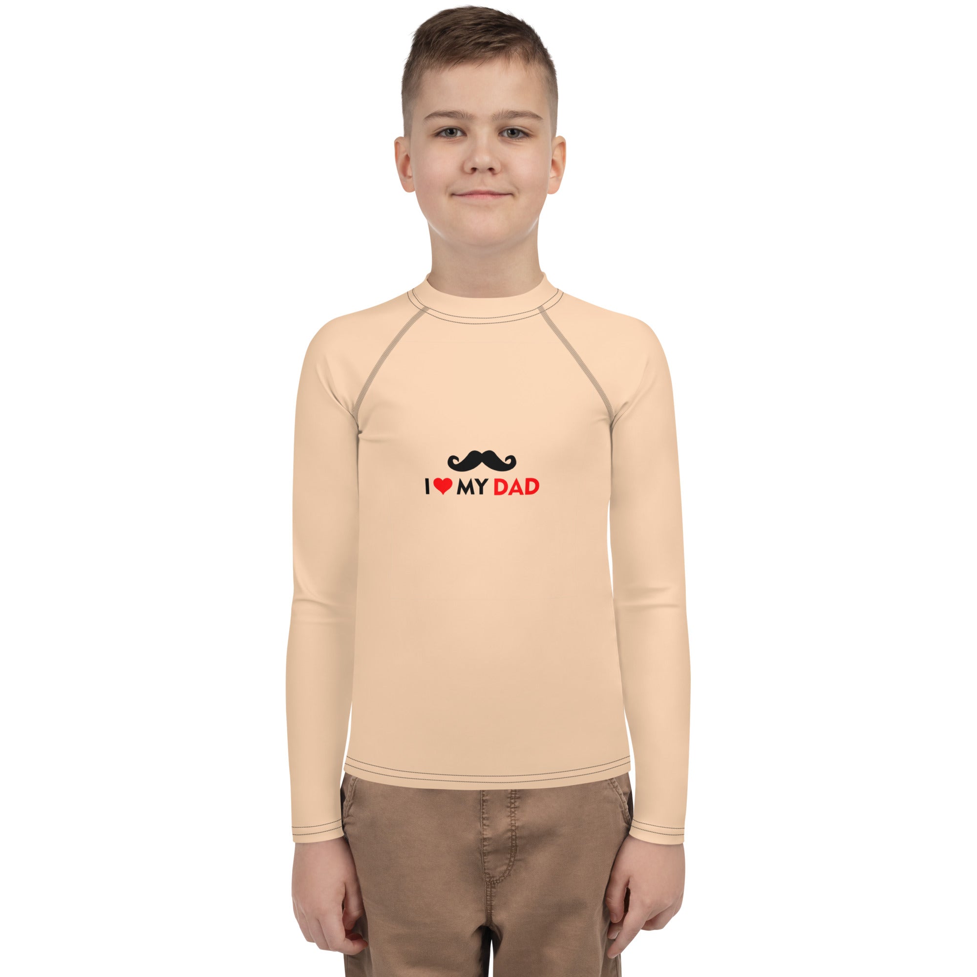 I LOVE MY DAD - Youth Rash Guard