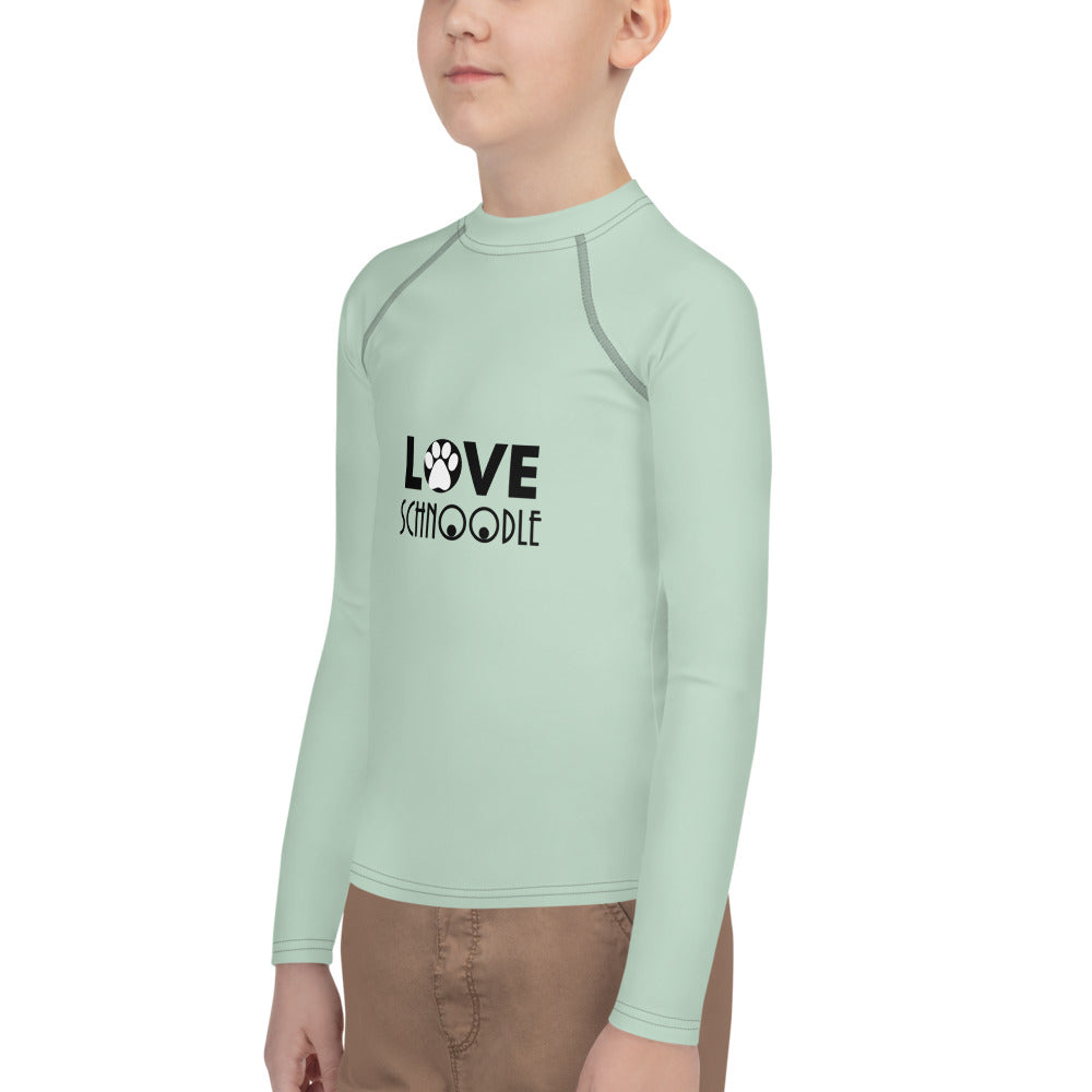 LOVE SCHNOODLE - Youth Rash Guard