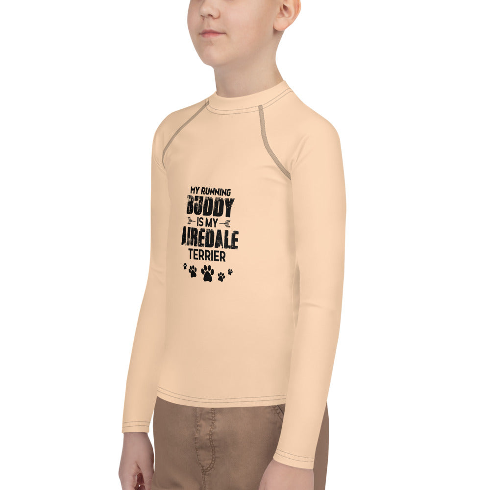 AIREDALE TERRIER - Youth Rash Guard