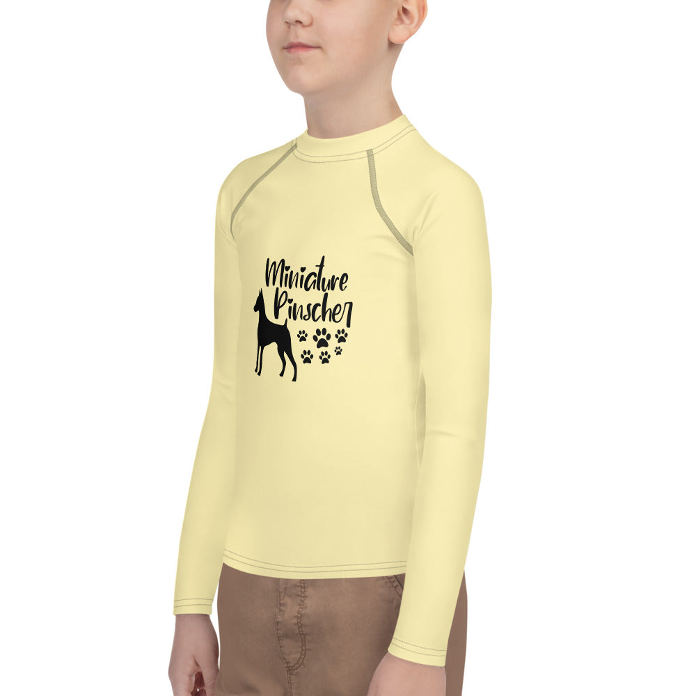 MINIATURE PINSCHER - Youth Rash Guard