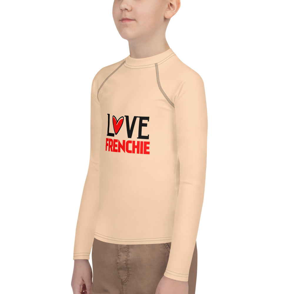 LOVE FRENCHIE - Youth Rash Guard