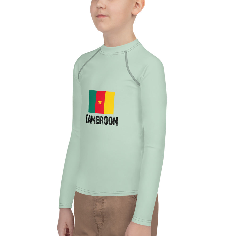 CAMEROON- Youth Rash Guard