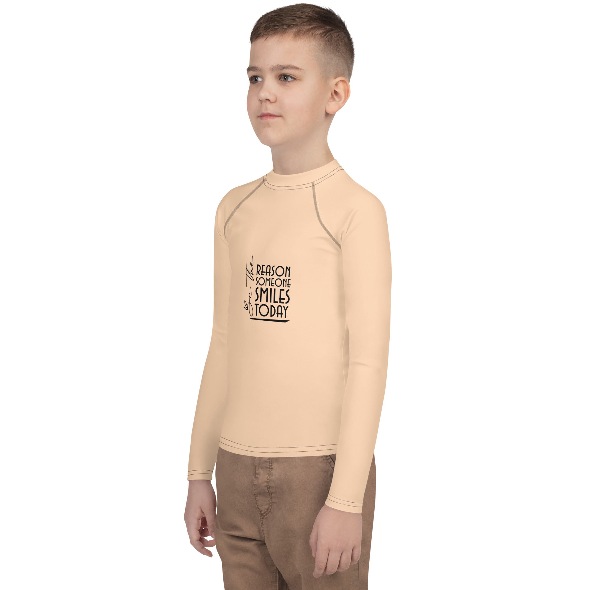BE THE REASON SOMEONE SMILES TODAY - Youth Rash Guard