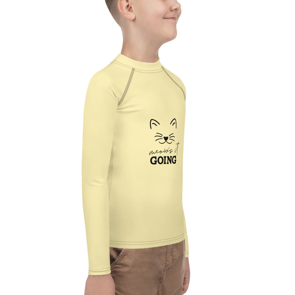 MEOW'S IT GOING - Youth Rash Guard