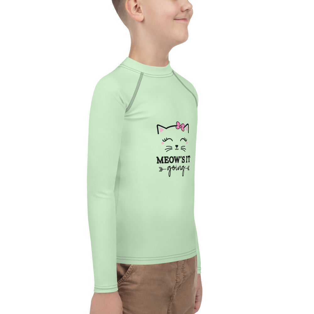 MEOW'S IT GOING - Youth Rash Guard