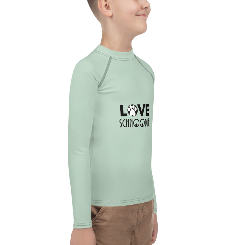 LOVE SCHNOODLE - Youth Rash Guard